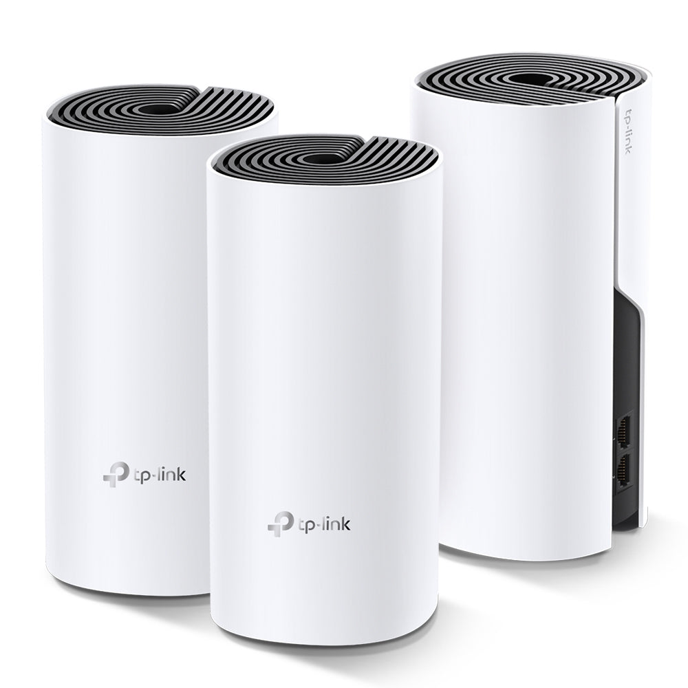 TP-Link Deco M4 (3-Pack, EU) – AC1200 Dual-Band Whole-Home Mesh Wi-Fi System