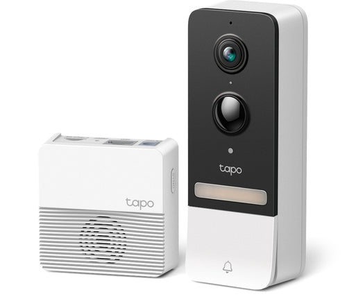 TP-Link Tapo D230S1 Battery-Powered 2K QHD Smart Video Doorbell with Chime