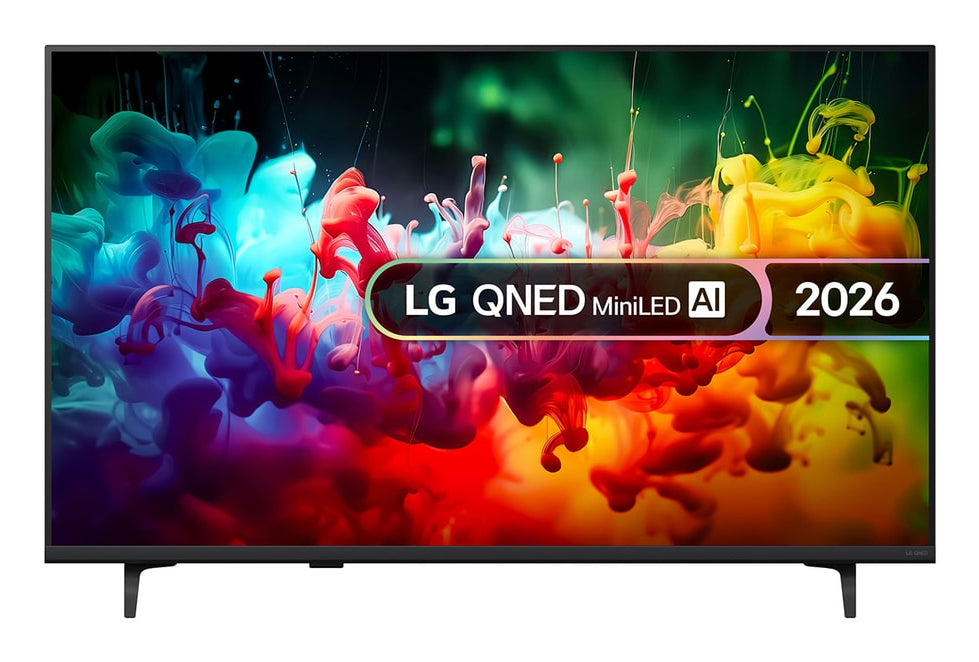 LG 43" QNED72 Mini LED 4K UHD AI Smart TV Black | 43QNED72B6B