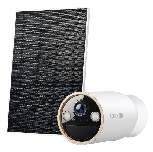 TP-Link Tapo 4K Wire-Free Outdoor Security Camera with Solar Panel White | C460 KIT