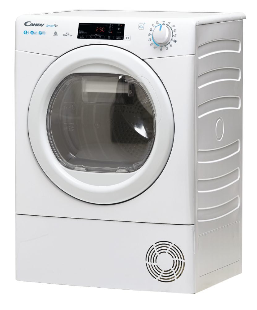 Candy 9kg Heat Pump Tumble Dryer White | CSOE H9A2DE-80