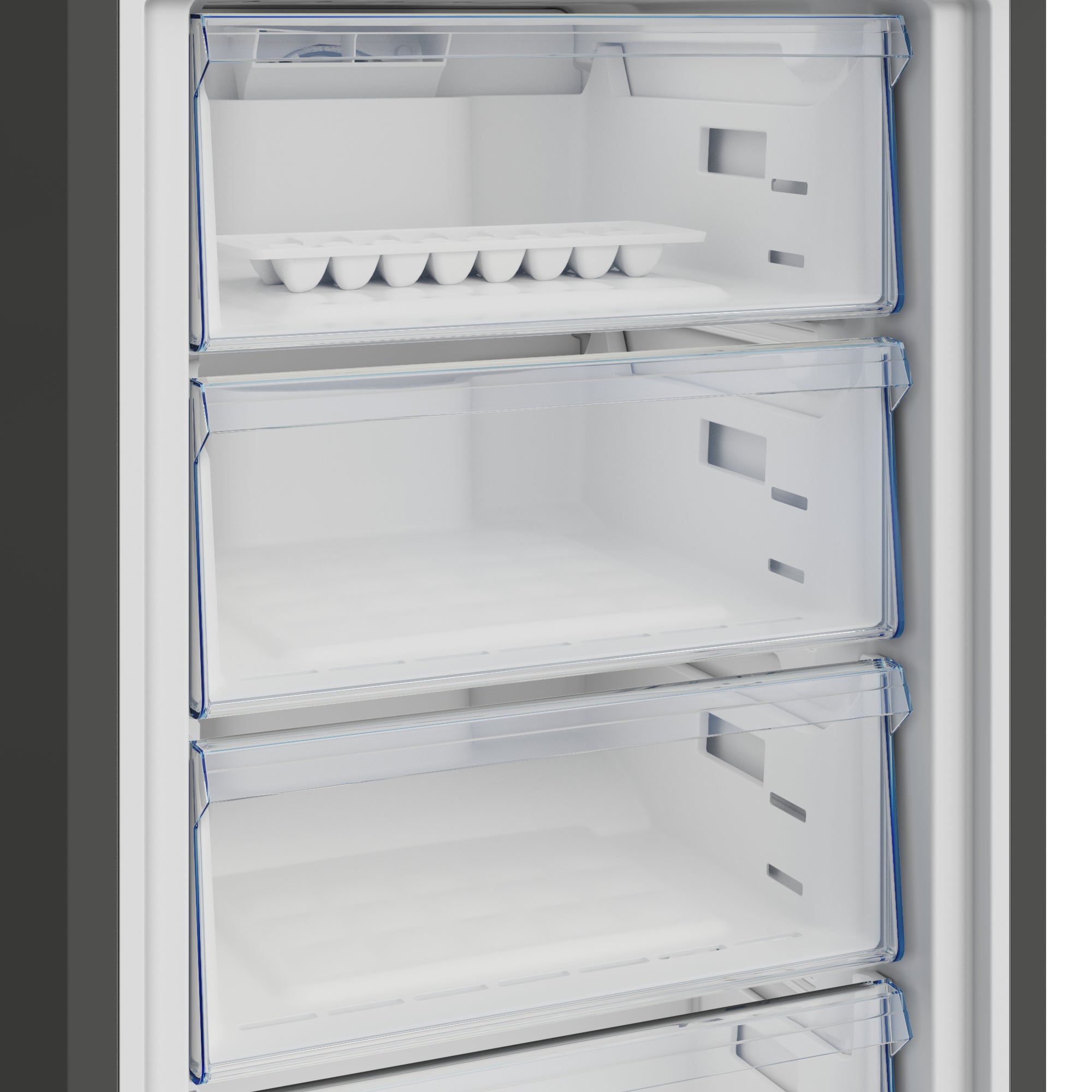 Beko HarvestFresh Frost Free Fridge Freezer Anthracite | CNG4692VA