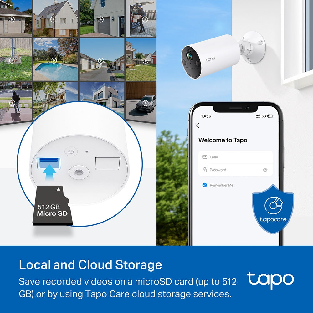 TP-Link Tapo C410 Outdoor Battery Wi-Fi Security Camera – 2K QHD