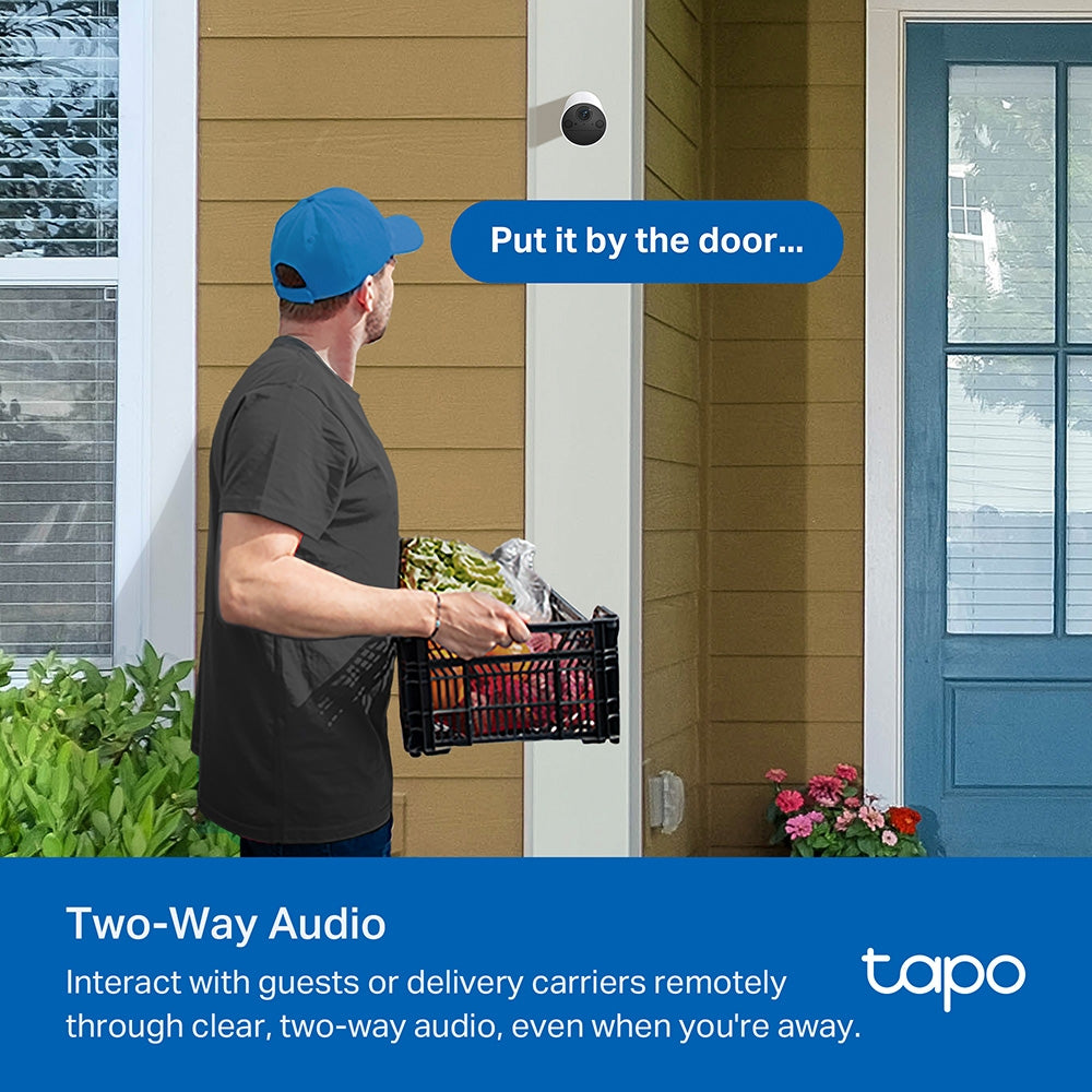TP-Link Tapo C410 Outdoor Battery Wi-Fi Security Camera – 2K QHD