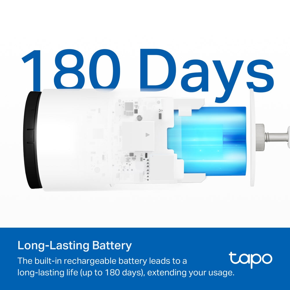 TP-Link Tapo C410 Outdoor Battery Wi-Fi Security Camera – 2K QHD