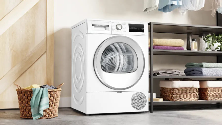 Bosch Serie 4 8kg Heat Pump Tumble Dryer White | WTH85224GB