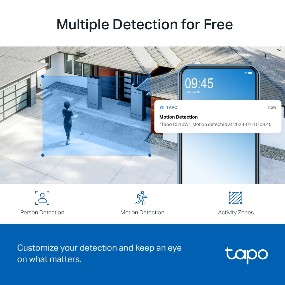 TP-Link Tapo C501GW 4G LTE Outdoor Security Camera – 2K QHD, SIM Card