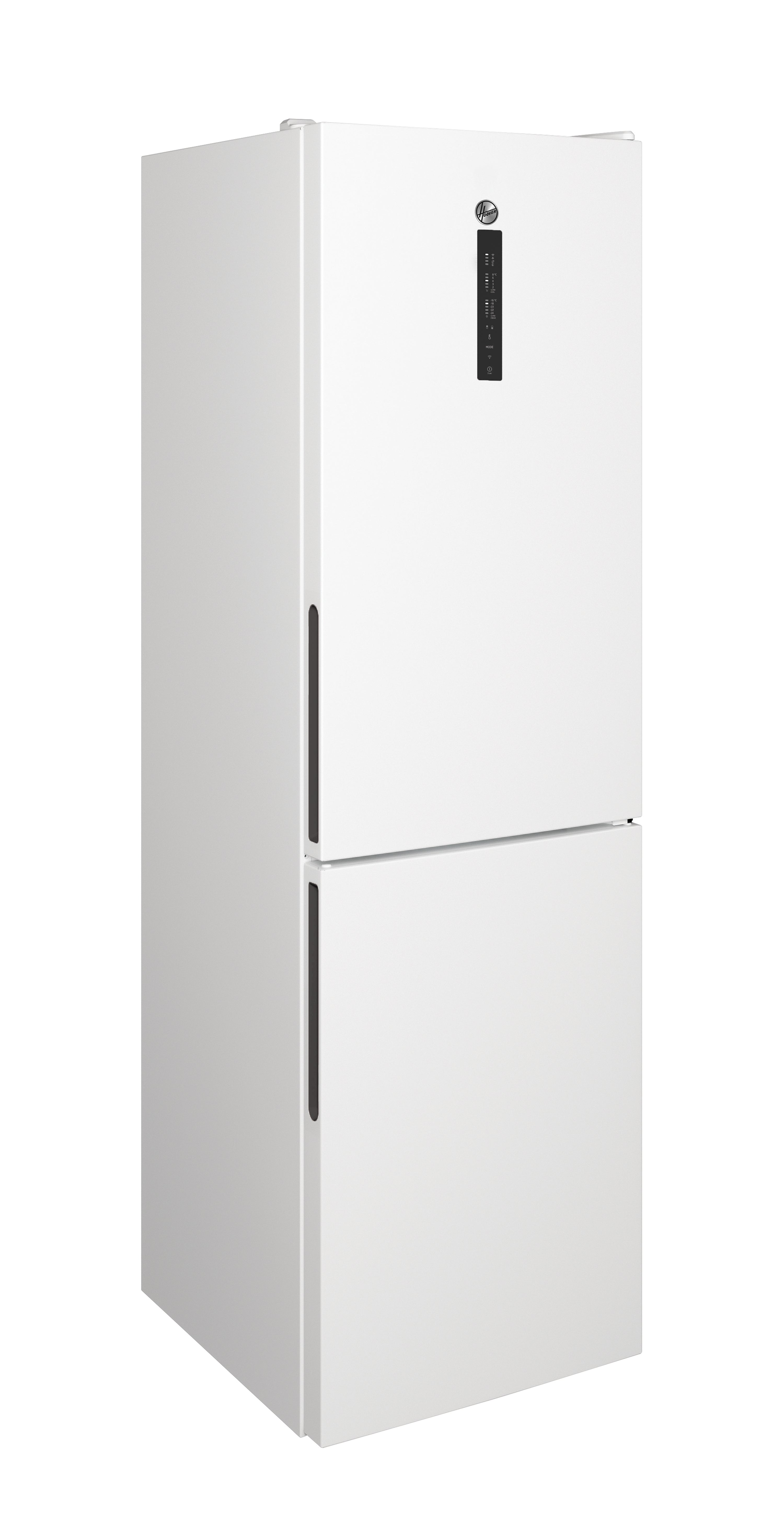 Hoover H-FRIDGE 700 377L Total No Frost Fridge Freezer White | HOCE7T620DWK-1