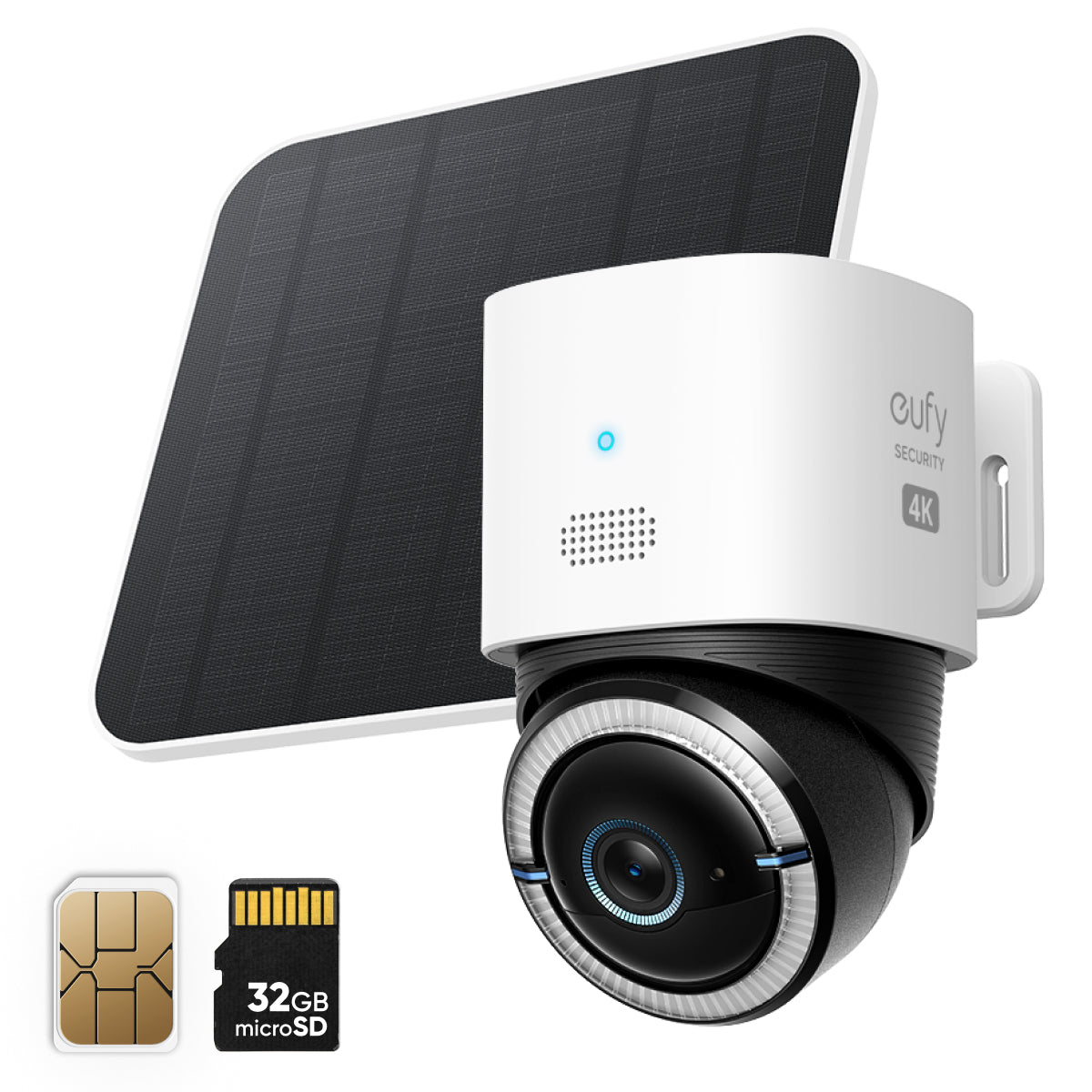 Eufy SoloCam S220 4G LTE 2K Solar Powered Outdoor Wi-Fi Security Camera | T86P2321