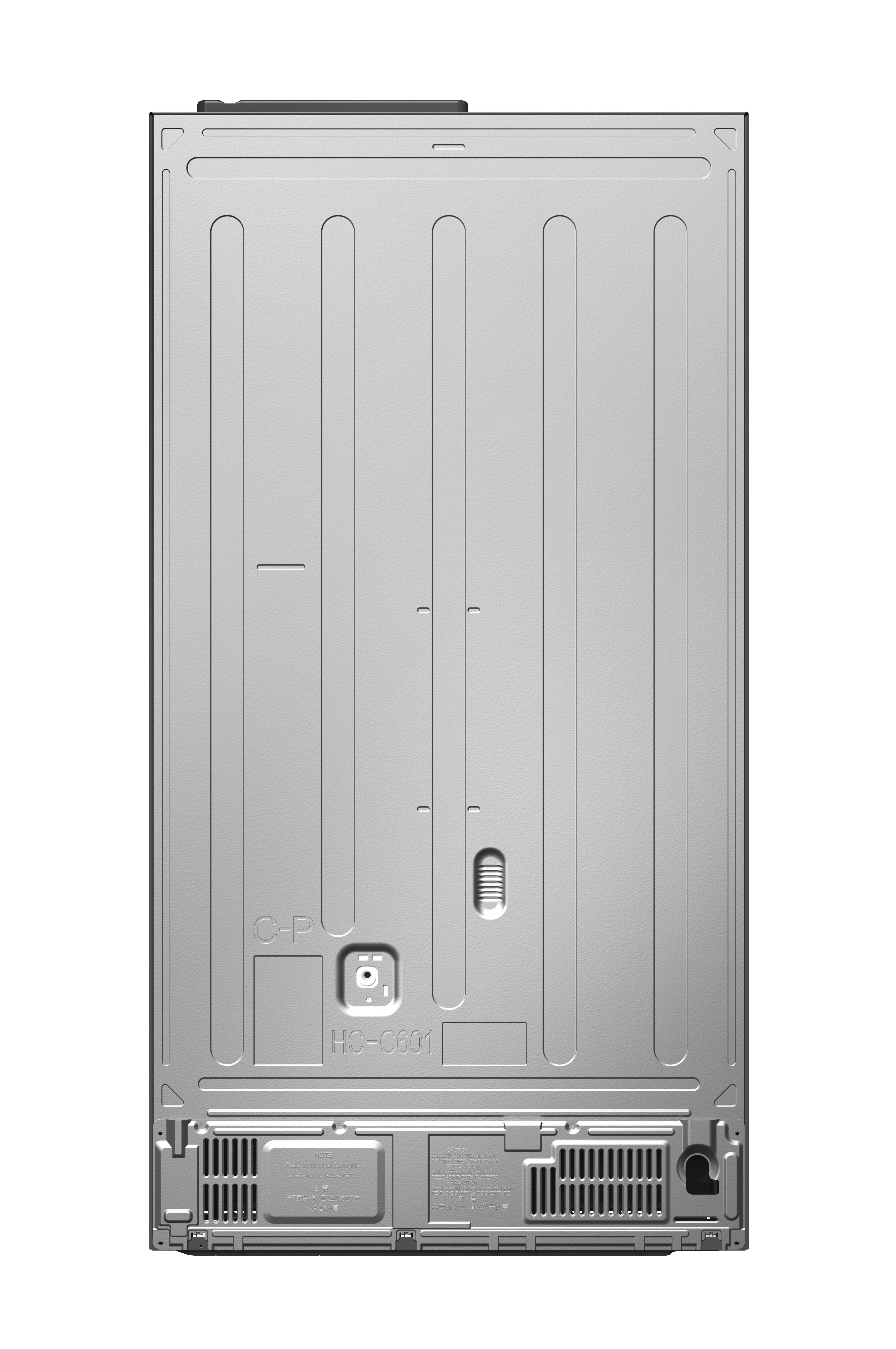 Haier Series 5 Slate Black American Fridge Freezer | HSW59F18EIPT