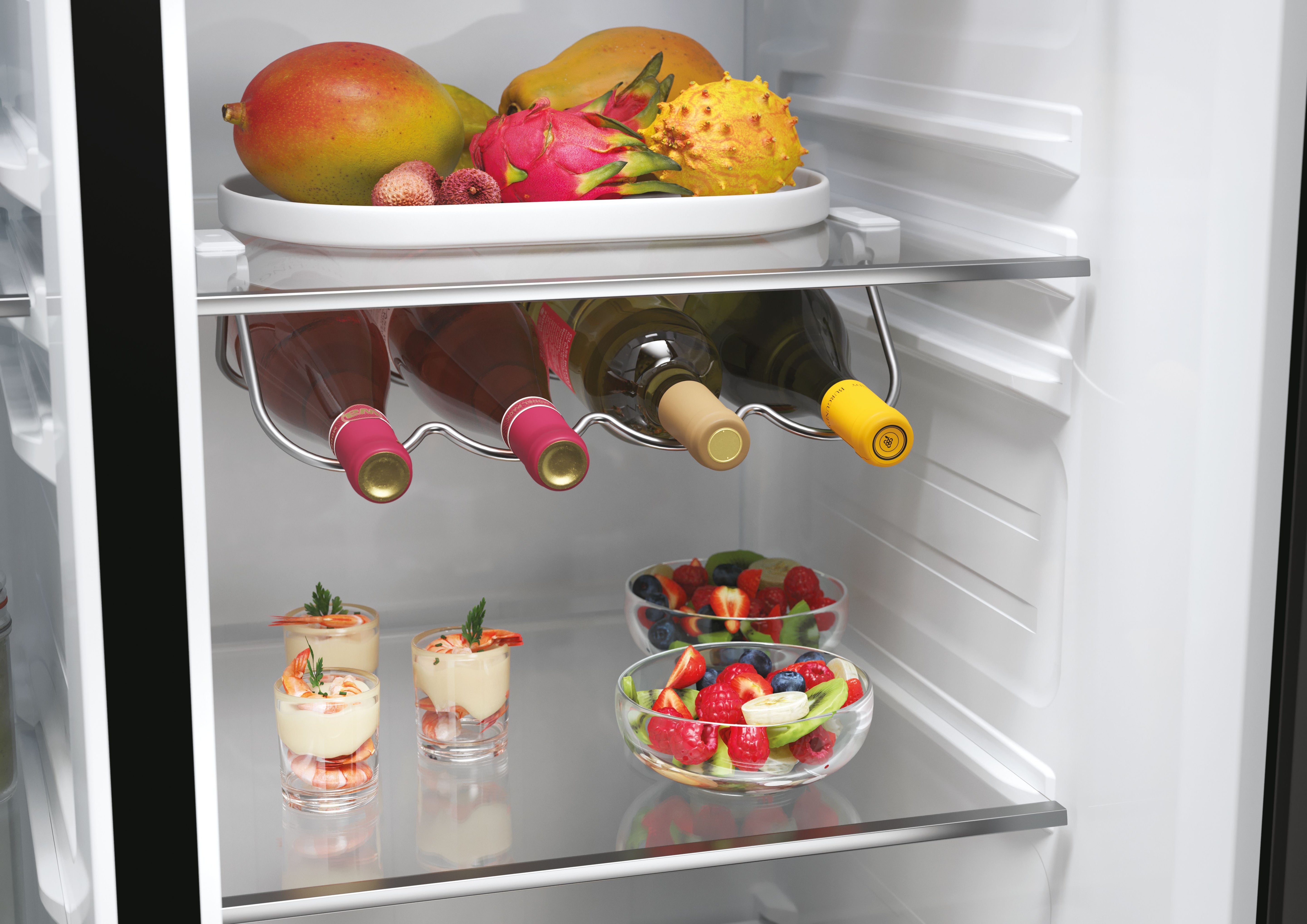 Haier Series 5 Slate Black American Fridge Freezer | HSW59F18EIPT