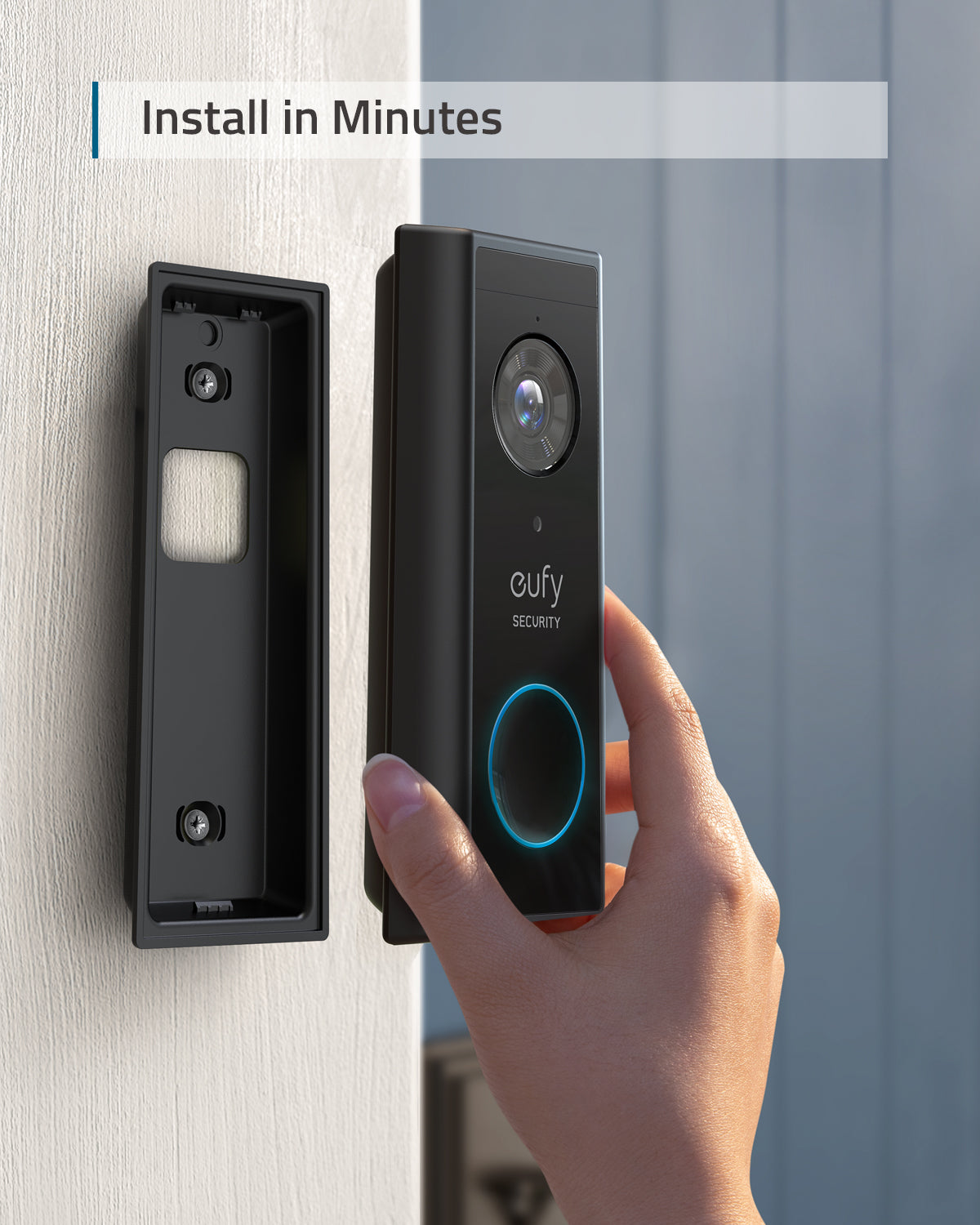 Eufy Video Doorbell 2K With Motion Sensor | E82101W4
