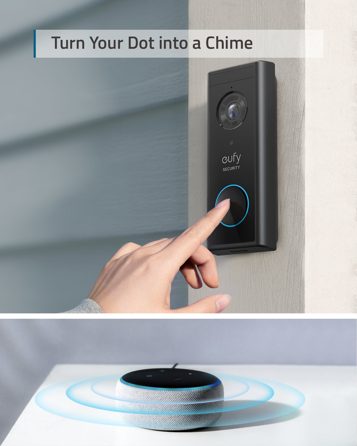 Eufy Video Doorbell 2K With Motion Sensor | E82101W4