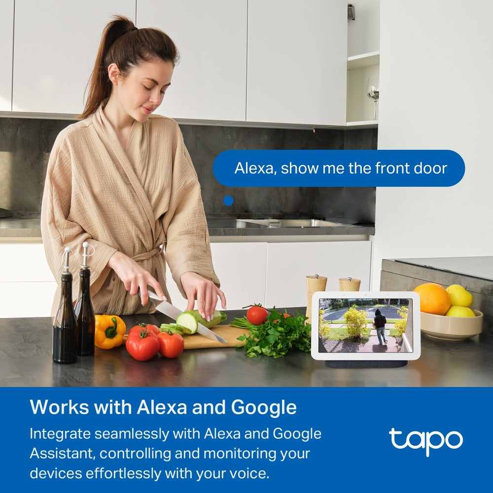 TP-Link Tapo D210 Battery-Powered 2K Video Doorbell