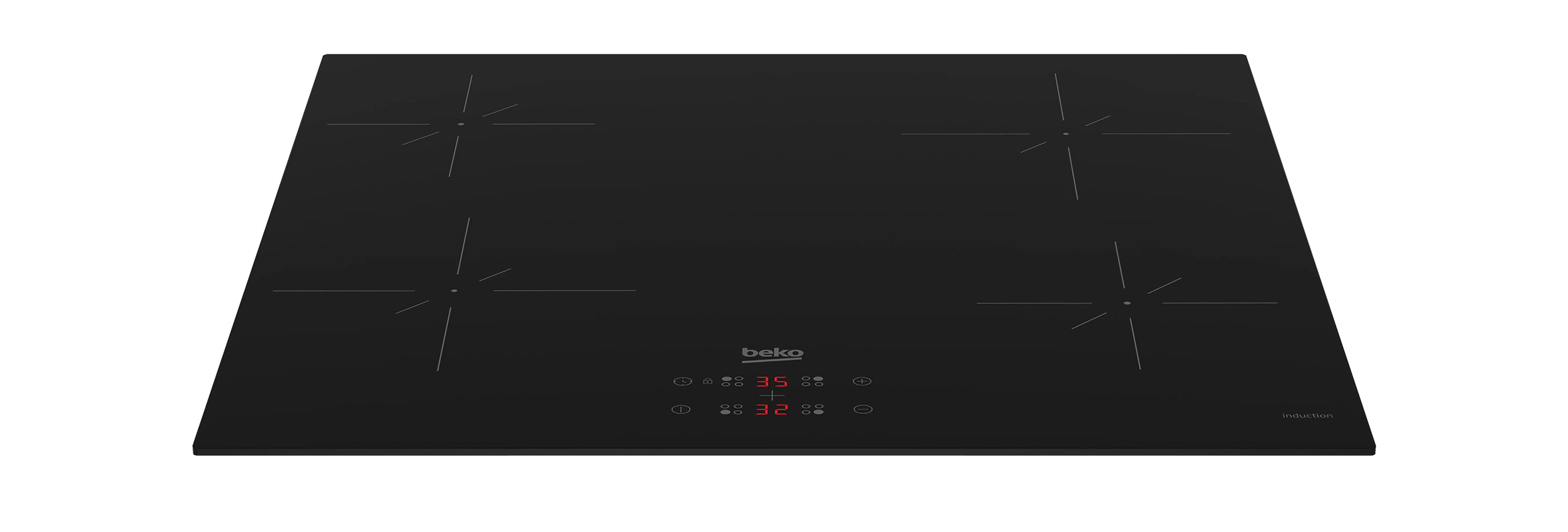 Beko 60cm Induction Hob with Touch Controls | HII64401QT