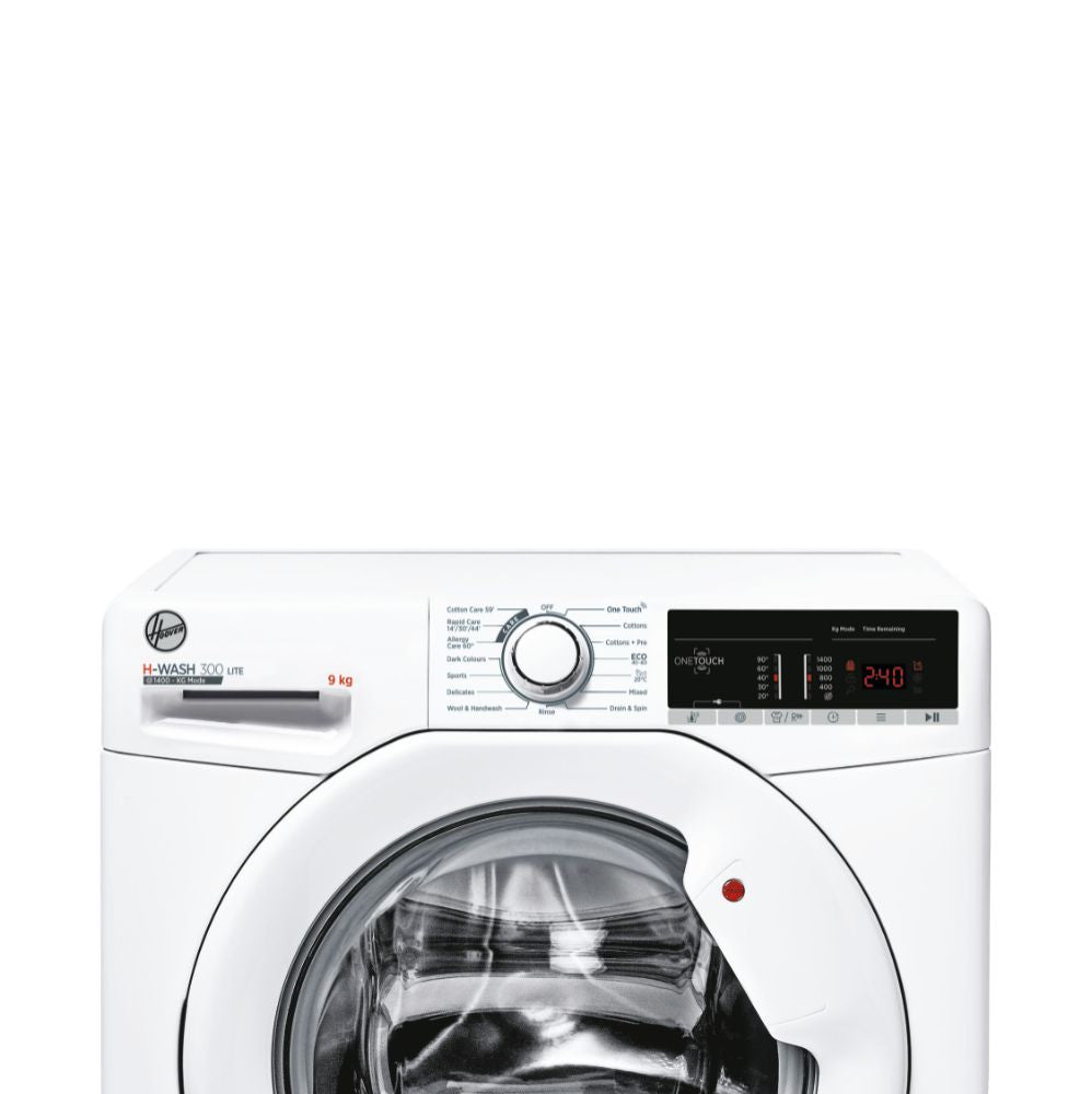 Hoover H-WASH 300 Lite 9kg Washing Machine | H3W49TA4/1-80