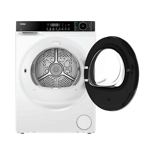 Haier 8kg Heat Pump Tumble Dryer D Rated White | HD80-D357U1UK
