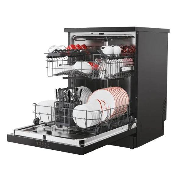 Hoover Black 13 Place Free Standing Dishwasher | HF3C7L0B-80 Freestanding_dishwasher, Product Type_Dishwasher Hoover Black 13 Place Free Standing Dishwasher | HF3C7L0B-80 - Default Title 419.00 HF3C7LOB Meath Meath Ireland aceeuronics.ie Ace Euronics