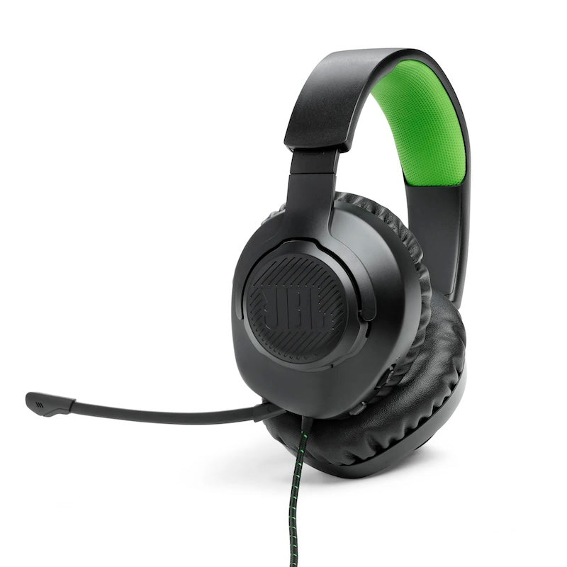 JBL Quantum 100X Console Gaming Headset | XBOX Black/Green | JBLQ100XBLKGRN