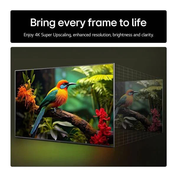 LG UA75 65" 4K HDR LED Smart TV - Black | 65UA75006LA.AEK