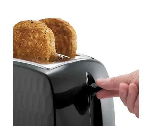Russell Hobbs Honeycomb 2 Slice Toaster – Black | 26061