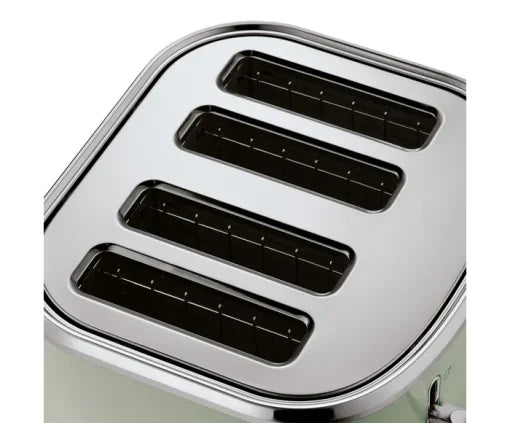 Russell Hobbs Stylevia 4 Slice Toaster | Sage Green | 26294