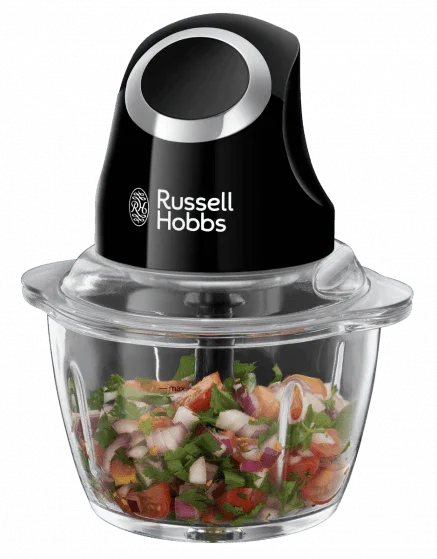 Russell Hobbs Desire Matte Black Mini Chopper – 24662 Brand_Russell Hobbs, Food Preparation, Health, Healthy Eating, Product Type_Food Processor Russell Hobbs Desire Matte Black Mini Chopper – 24662 - Default Title 44.99 24662 Meath Meath Ireland aceeuronics.ie Ace Euronics