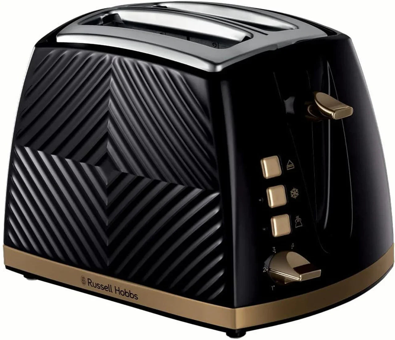 Russell Hobbs Toaster Groove 2 Slice Black | 26390