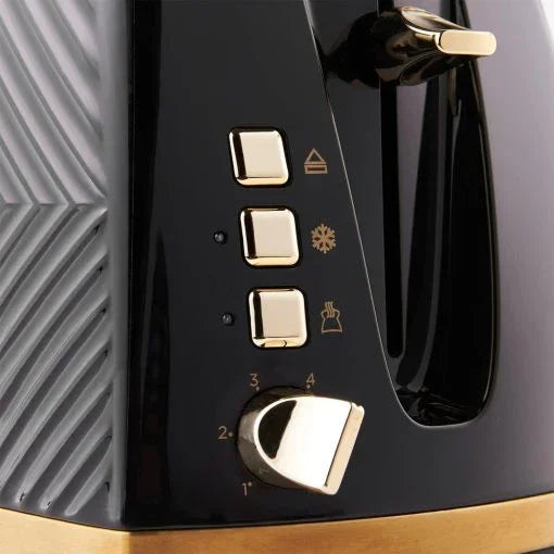 Russell Hobbs Toaster Groove 2 Slice Black | 26390