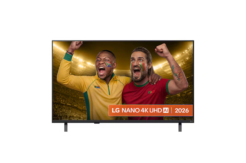LG 43" NU85 Nano 4K UHD AI Smart TV Black | 43NU850B6LA