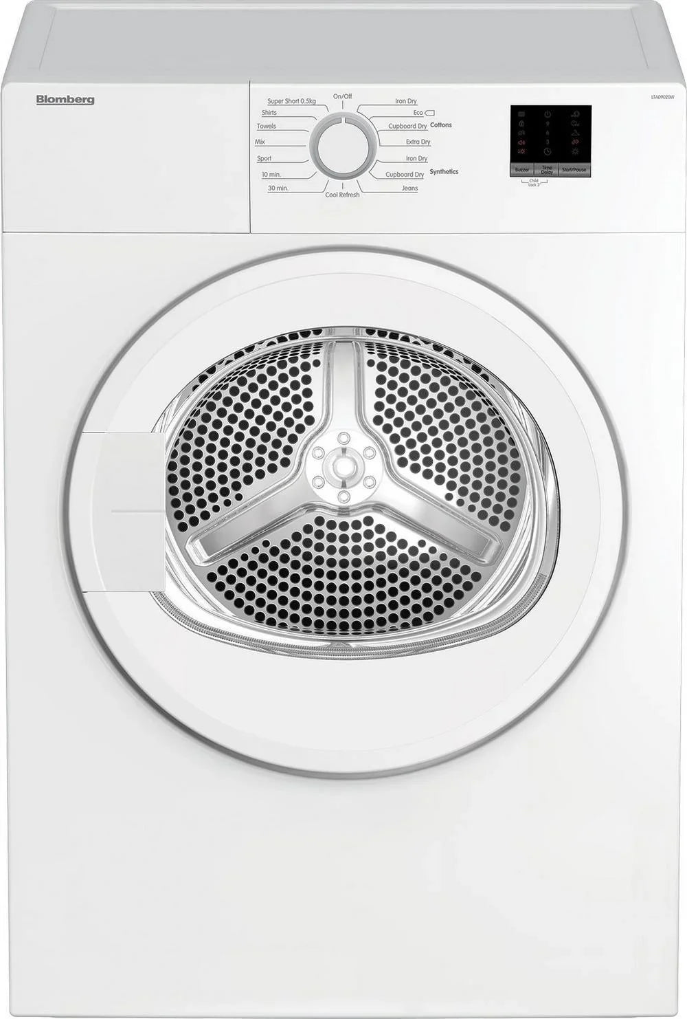 Blomberg 9kg Vented Tumble Dryer | LTA09020W Tumble Dryer Autumn, Bank Holiday, Blomberg Dryer, Brand_Blomberg, Build Type_Freestanding, CENTRAL, Dryer Type_Vented, Energy_Rating_C, Home Appliances, Laundry, Load Capacity_9kg, PP, Product Type_Tumble Dryer, SKU, Spring Blomberg 9kg Vented Tumble Dryer | LTA09020W - Default Title 309.00 LTA09020W Meath Meath Ireland aceeuronics.ie Ace Euronics