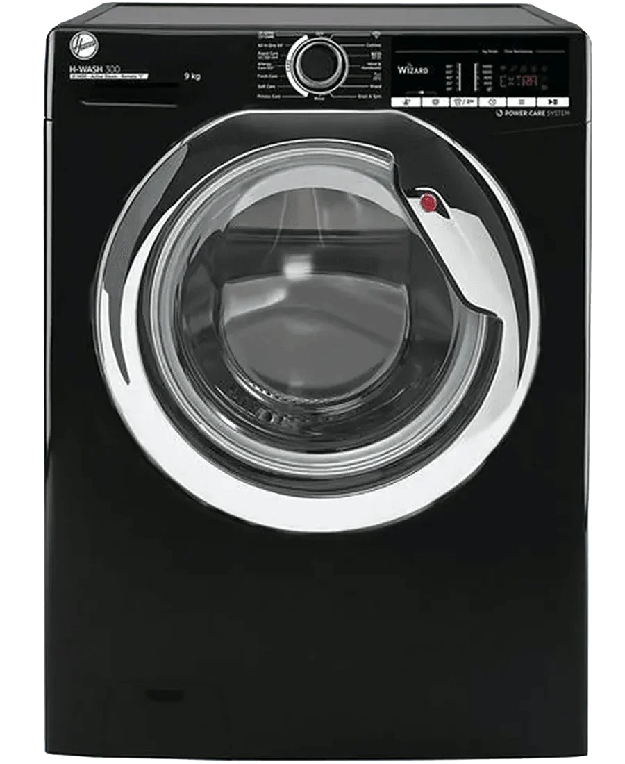 Hoover H-Wash 300 Lite 9kg Washing Machine | H3WS495TACBE Washing Machine Brand_Hoover, Colour_Black, Energy_Rating_C, Home Appliances, Hoover Washing Machine, Laundry, Load Capacity_9kg, OOS, Product Type_Washing Machine, Spring Hoover H-Wash 300 Lite 9kg Washing Machine | H3WS495TACBE - Default Title 439.00 H3WS495TACBE Meath Meath Ireland aceeuronics.ie Ace Euronics