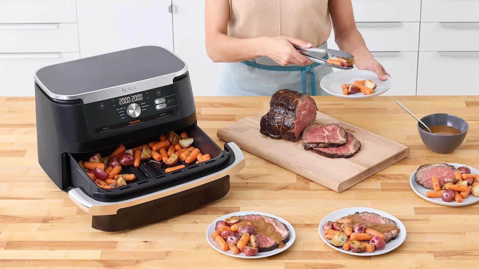 Ninja Foodi FlexDrawer 10.4L Air Fryer | AF500UK Air Fryer 2023, Autumn, Bank Holiday, BF, Brand_Ninja, Deals, Free Delivery Smalls, Health, Healthy Eating, Product Type_Air Fryer, Save Big, Small Appliances, Small Cooking Appliances, Summer 2023, Summer Sale, Winter Sale, Xmas Ninja Foodi FlexDrawer 10.4L Air Fryer | AF500UK - Default Title 259.00 AF500UK Meath Meath Ireland aceeuronics.ie Ace Euronics