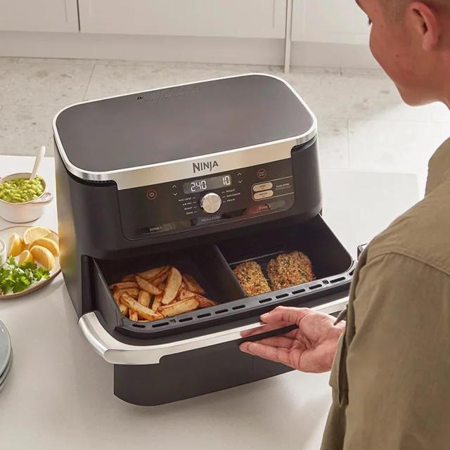 Ninja Foodi FlexDrawer 10.4L Air Fryer | AF500UK Air Fryer 2023, Autumn, Bank Holiday, BF, Brand_Ninja, Deals, Free Delivery Smalls, Health, Healthy Eating, Product Type_Air Fryer, Save Big, Small Appliances, Small Cooking Appliances, Summer 2023, Summer Sale, Winter Sale, Xmas Ninja Foodi FlexDrawer 10.4L Air Fryer | AF500UK - Default Title 259.00 AF500UK Meath Meath Ireland aceeuronics.ie Ace Euronics